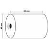 Exacompta 43824E Scatola da 30 bobine per bilancia da 80 mm x 60 mm. Carta termi