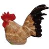 B2SEE Grande Salvadanaio in ceramica - motivi figura di animali (pollo/gallo)