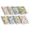 Pigna, Maxi Quaderni Spiralati Nature Flowers, f.to A4 22x29,7 cm., con 4 fori e