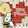 Westland Giftware Peanuts Snoopy & Charlie Miglior Amico Westland Tela Parete Arte 33cm x 24439