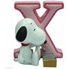 Westland Giftware Peanuts Snoopy Lettera X Figurina Collezionabile #8594