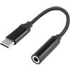 WOSPORT ADATTATORE DA USB-C A JACK AUDIO 3,5mm NERO (WO-HD04B)