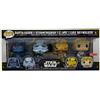 Funko Pop! Star Wars Rétro Serie Darth Vader / Stormtrooper / C-3PO / Luke
