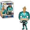 Funko Capitano Marvel Pop! Marvel Vers Esclusivo Vinile Figura #434 [Con Casco ]