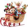 Enesco Disney Jim Riva Mickey Mouse e Amici Equitazione IN Slitta A Completo Di Gioia