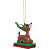 Department 56 Renna Il Red-Nosed Equitazione Un Slitta Ornamento da Appendere