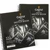 Castle Art Supplies Album da Disegno, 22 cm x 30 cm | Doppio Blocco di Fogli da