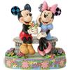 Enesco Jim Riva Disney Traditions Mickey & Minnie A Fioritura Romance #6017845