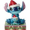 Enesco Disney Traditions Collection Di Jim Riva Lilo E Stitch Babbo Natale