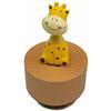falado Mini Scatola Musicale in Legno Animale, con Grazioso Ornamento a Giraffa