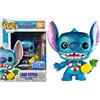 Funko Pop Lilo E Stitch Luau STITCH Esclusivo Di Hollywood