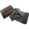 A.G.A Campolin Espositore / Borsa portacoltelli da 7 pezzi in pelle A.G.A Campolin