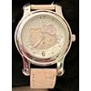 Sanrio Hello Kitty Pelle Pallido Rosa Cinturino Quarzo Orologio con Due Ciondoli