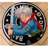 Tappeto Dragon Ball Z Trunks del futuro tondo diametro 80 cm manga anime