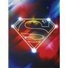 Westland Giftware DC Comics Superman Scudo Arte Su Tela Illuminata 12 x 16
