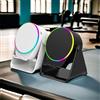 Generico Supporto smartphone con speaker wireless e illuminazione LED con funzione stand