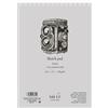JSC Smiltainis ir Ko SM.LT EB-50ts Authentic Line A4 Blocco da disegno e liscia Bristol, 50 fogli di
