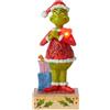 Enesco Jim Riva Dr.Seuss Grinch Con Grande Rosso Cuore Figurina #6010782