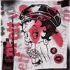 Westland Giftware Betty Boop Biker Betty Westland Wall Canvas Art 33 Cm X 33 Cm #24056