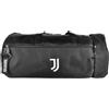BORSONE STAMPATO NERO RICAMO BIANCO 100% PL 133420 JUVE