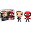 Funko Pop Marvel Spider-Man Homecoming Peter Parker & Spider-Man Esclusivo