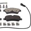 FERODO Kit pastiglie freni Con contatto segnalazione usura con accessori FVR5075 Compatibilità con FORD Transit Custom V362 Van FY, FZ Transit Mk7 Van V363, FCD, FDD Transit Custom V362 Bus F3