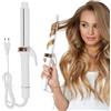 Azonelife Ferro Arricciacapelli 30mm, Ferro Capelli Ceramico per Ricci Grandi, Hair Curling Wand per Ricci e Onde Naturali, Livelli di Temperatura (120 - 220 °C), Riscaldamento Rapido