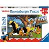 Ravensburger 05577 - Puzzle per Bambini Yakari e i Suoi Amici, 2 x 24 Pezzi, per Bambini dai 4 Anni in su