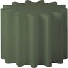 Slide Sgabello Tavolino Gear Verde Malva 55x55 cm