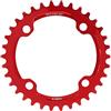 Alomejor Bici Corona Singola 32T 34T 36T 38T 104 BCD Anello Catena per Bici da Strada Mountain Bike BMX (36T-Nero)
