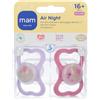 BAMED BABY ITALIA Srl MAM SUCCHIETTO AIR NIGHT 16+ MESI 2 PEZZI