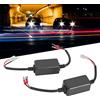 aqxreight H1 H3 Auto Car LED Decoder Luce Faro Error Canceller Resistenze Anti Sfarfallio per Faro Fendinebbia LED Luce