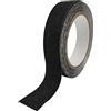 Tokaneit Nastro Antiscivolo Ad Alta Resistenza,Strisce Adesive Ad Alto Attrito,Strisce Antiscivolo per Scale Esterne Interne,Adatto per Scale Sotterranee,Letti a Castello,Scalenero 5 m x 2.5 cm Tokaneit