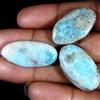 Royal_gems_shop 58,35 ct 100% pietra preziosa sciolta cabochon ovale blu cielo naturale...