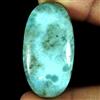 Royal_gems_shop 67,20 ct 100% pietra preziosa cabochon ovale naturale blu cielo Larimar sciolta