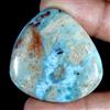Royal_gems_shop 81,10 ct 100% pietra preziosa sciolta naturale blu cielo Larimar fantasia...