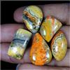 Royal_gems_shop 62,30 ct 100% naturale Bumble Bee Jasper fantasia cabochon pietra preziosa...