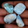 Royal_gems_shop 70,80 ct 100% pietra preziosa sciolta cabochon fantasia blu cielo naturale...
