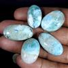 Royal_gems_shop 110,45 ct 100% pietra preziosa cabochon ovale Larimar blu cielo naturale...