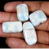 Royal_gems_shop 70,70 ct 100% naturale cielo blu Larimar cuscino cabochon pietra preziosa...