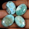 Royal_gems_shop 67,65 ct 100% pietra preziosa cabochon ovale Larimar blu cielo naturale...
