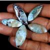 Royal_gems_shop 69,50 ct 100% pietra preziosa cabochon marchesa blu cielo naturale Larimar....