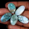 Royal_gems_shop Pietra preziosa sciolta cabochon ovale Larimar blu cielo naturale 64,85 ct...