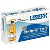 Rapid Punti metallici (26/6 mm, strong, zincati), 1000 pezzi