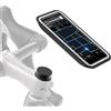 SHAPEHEART Innovazione francese, Porta cellulare bici con tasca magnetica staccabile, Porta telefono bici impermeabile, Supporto cellulare bici per stelo