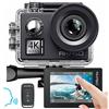 AKASO V50 Elite Action Cam Native 4K/60FPS 20MP WiFi, Fotocamera Subacquea 40M I