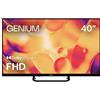 Genium GTV40FHD Smart TV 40" LED Full HD 1920x1080 WiFi HDMI USB Nero E Ethernet