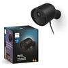 Philips Hue Secure, Telecamera di Sicurezza con Cavo, HD 1080p, Visione
