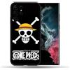 Cokitec Cover per Samsung Galaxy S22 Ultra Manga One Piece Tete de Mort, multico
