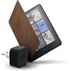 Kindle Colorsoft 16 GB + Custodia in Pelle Di Prima Qualità Color Caffè + Carica